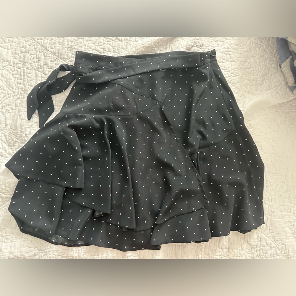 Topshop High-rise mini skirt